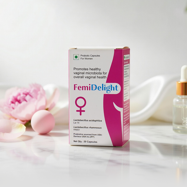FemiDelight Women's Probiotic for Vaginal & Feminine Health | TriQ